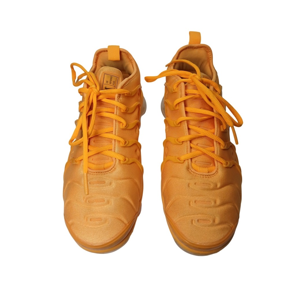 Nike Air VaporMax Plus Women 7.5 Egg Yolk Orange CW7011-800 Low Top Sneakers - Picture 10 of 10